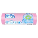 Hd Bathroom Bag – Roll of 30 Bags – Pack of 50 Rolls – Pink colour