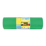 Garden bag – Roll of 20 Bags – Pack of 12 Rolls – Green colour