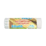 Bio Compostable Bag – Roll of 10 Bags – Pack of 60 Rolls
